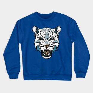 Angry Cat Crewneck Sweatshirt